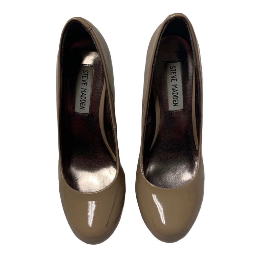 Steve Madden Analyse Nude Pumps Sz 6 1/2
